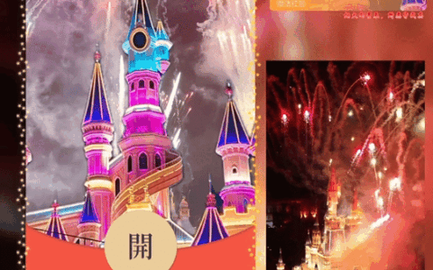 [微信红包封面女神请看烟花系列] 公主请看烟花/yj
