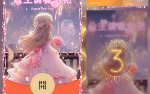 [微信红包封面女神请看烟花系列] 迪士尼城堡烟花IV动态声效款