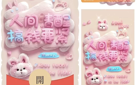 [微信红包封面暴富系列] 人间清醒/BZ动态声效款