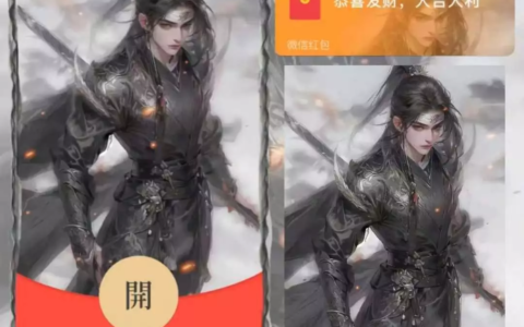 [微信红包封面少年系列]持剑少年/mw