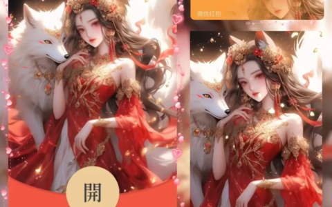 [微信红包封面少女系列] 性感九尾狐