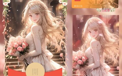 [微信红包封面情侣系列] 以爱之名II-女款