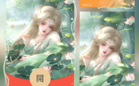 [微信红包封面少女系列] 莲池仙子/TAO