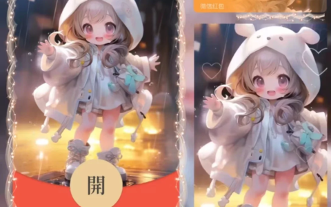 [微信红包封面可爱系列]卡哇伊小可爱