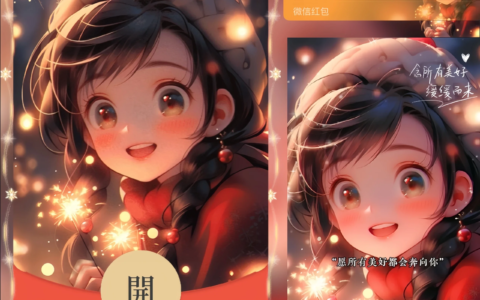 [微信红包封面少女系列]心愿女孩/nn