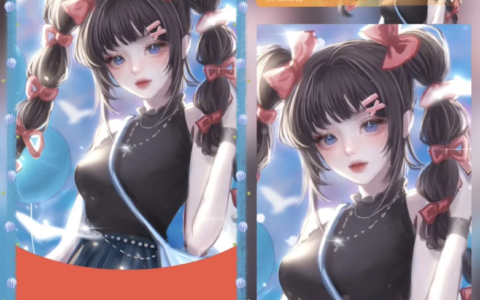 [微信红包封面少女系列]双马尾妹妹