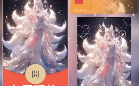 [微信红包封面少女系列] 九尾狐仙zy