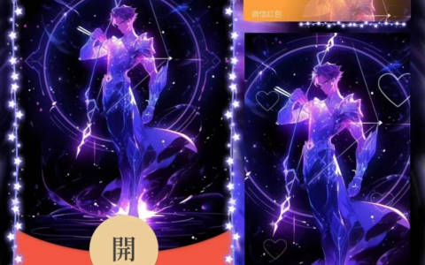 [微信红包封面星座系列]男-射手座