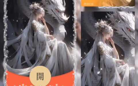 [微信红包封面人龙系列]神域小龙女
