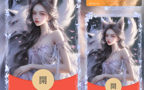 [微信红包封面王者系列]九尾狐仙女