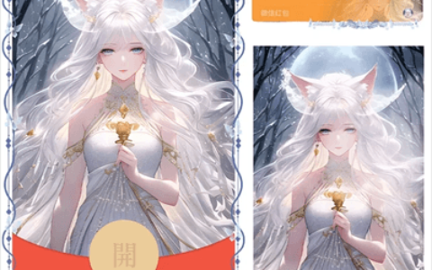 [微信红包封面王者系列]妲己女神