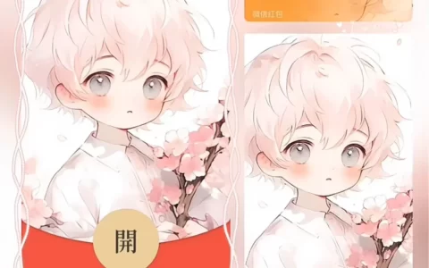 [微信红包封面情侣系列] 眼里只有你男款