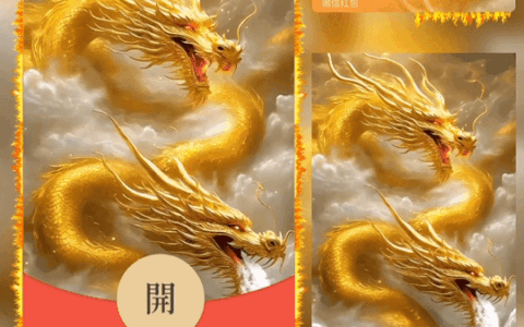 [微信红包封面神龙系列] 双龙