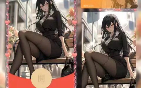 [微信红包封面黑丝美女系列]黑丝大姐姐