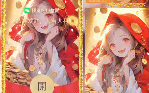 [微信红包封面暴富系列] 公主请暴富/hs