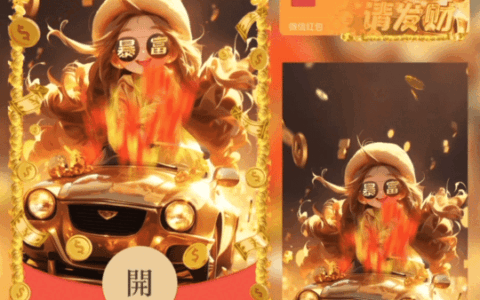 [微信红包封面暴富系列]公主请发财-Lm
