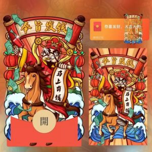 [微信红包封面发财系列] 祝大哥马上有钱