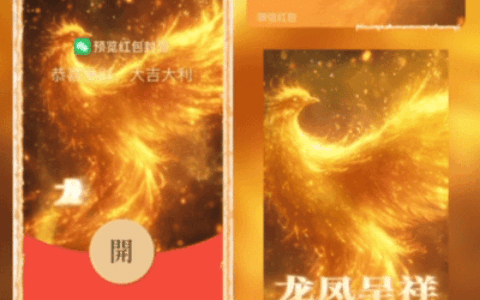 [微信红包封面龙年贺岁系列] 龙凤呈祥
