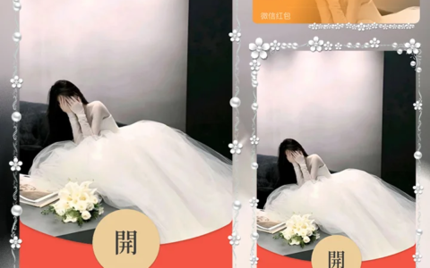 [微信红包封面少女系列] 公主礼服/la