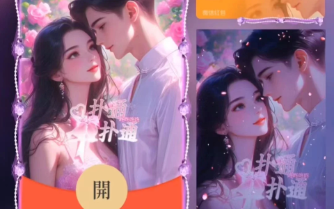 [微信红包封面爱情系列] 爱你扑通扑通