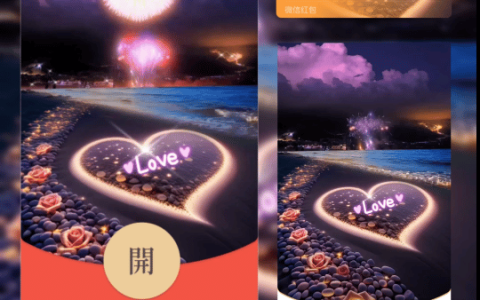 [微信红包封面爱情系列] 爱心love