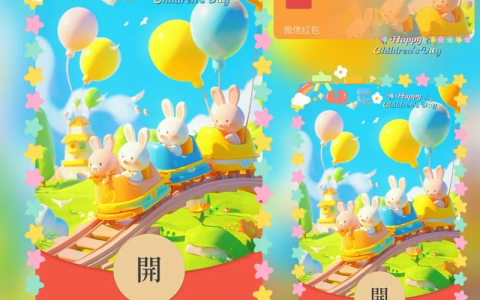 [微信红包封面儿童节系列] 六一儿童节快乐