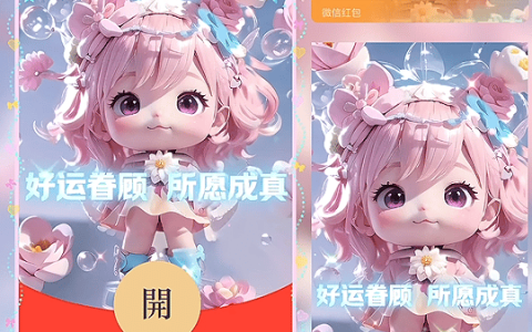 [微信红包封面儿童节系列] 好运眷顾 所愿成真