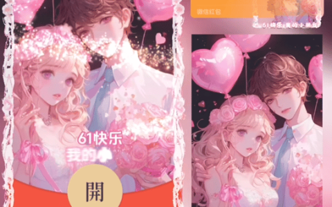 [微信红包封面儿童节系列] 61快乐我的小朋友