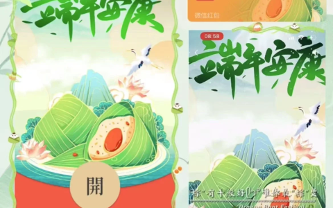 [微信红包封面节日系列]端午安康 美好接粽而来