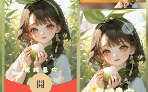 [微信红包封面节日系列]我粽意你 情侣（女款）新版动态