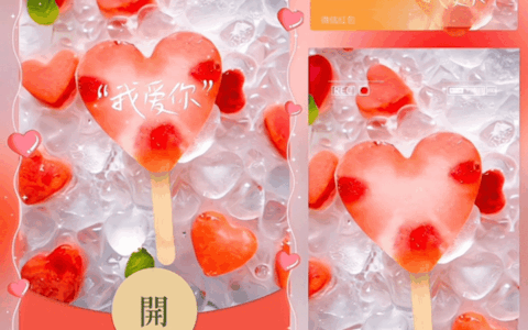 [微信红包封面爱情系列]浪漫夏日/西瓜