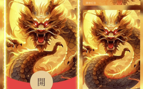 [微信红包封面神龙系列]霸气金龙-Dian