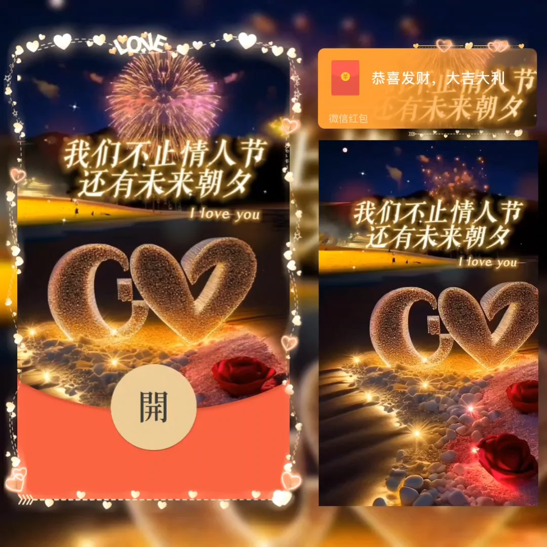 [微信红包封面七夕系列] 七夕情人节