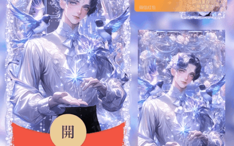 [微信红包封面七夕系列]七夕情人节快乐/男
