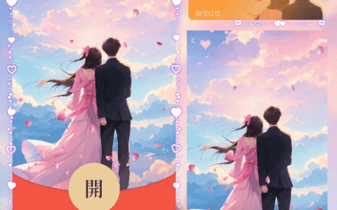 [微信红包封面七夕系列] 我爱你，七夕快乐