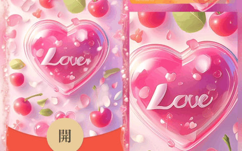[微信红包封面七夕系列] 甜蜜我爱你