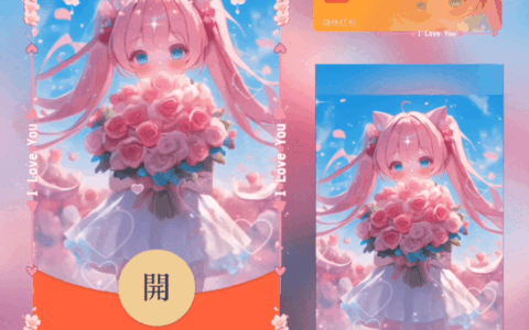[微信红包封面七夕系列] 我便一直爱