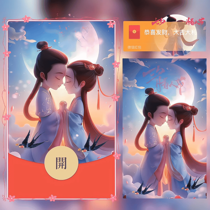 [微信红包封面七夕系列] 七夕