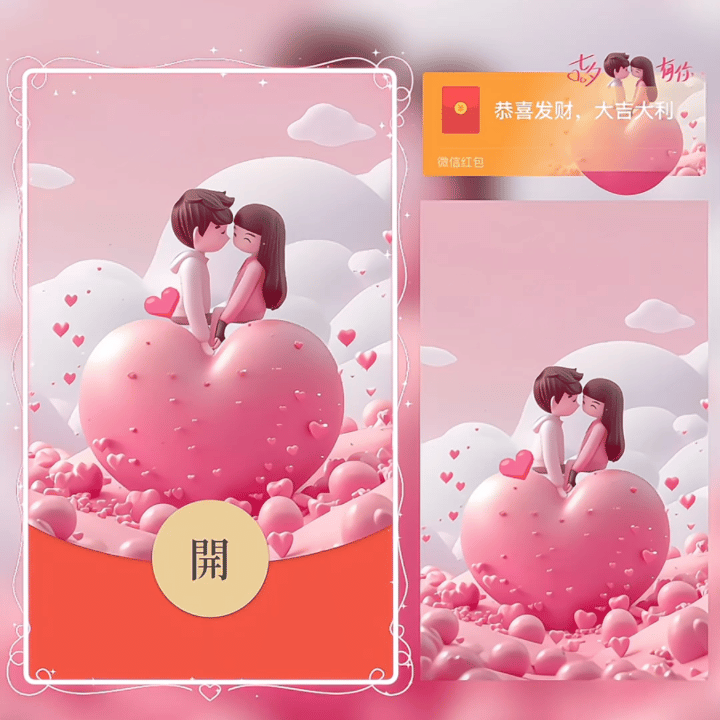 [微信红包封面七夕系列] 七夕有你