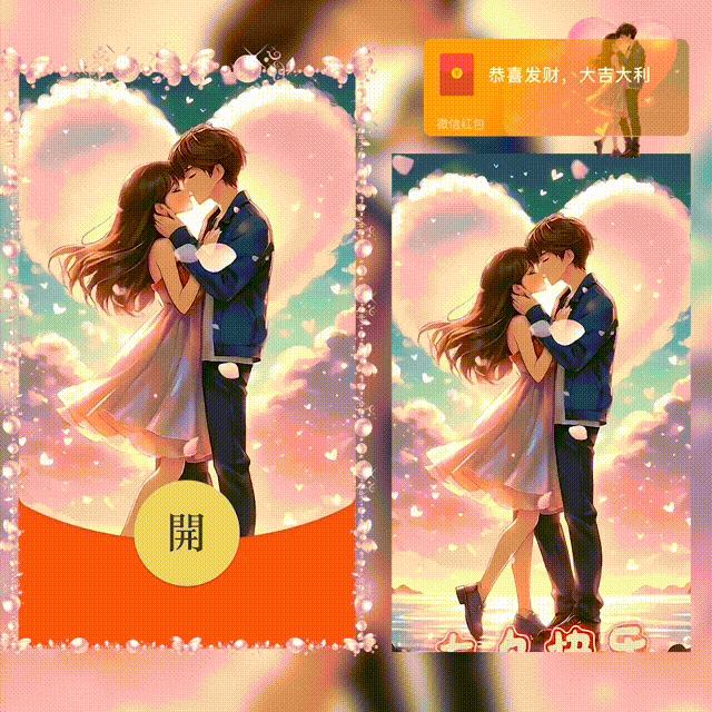 [微信红包封面七夕系列] 七夕快乐