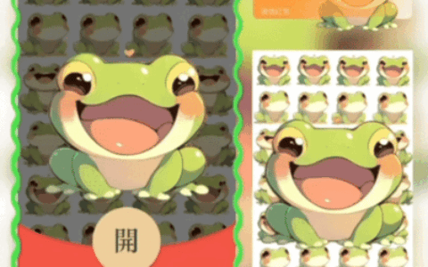 [微信红包封面七夕系列] 七夕.孤寡青蛙