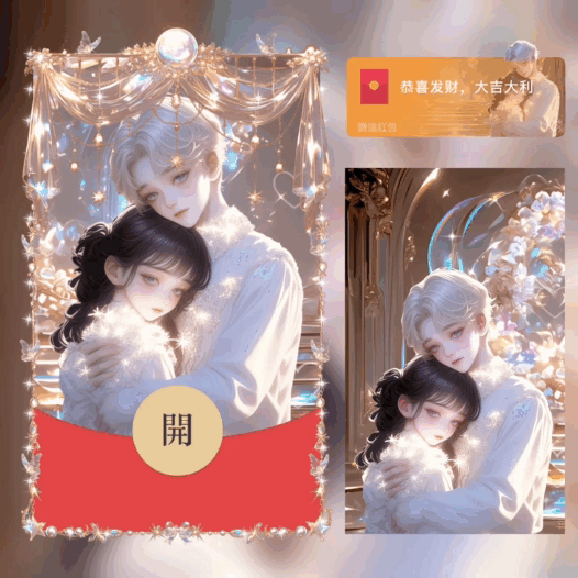 [微信红包封面情侣系列] 星光情侣