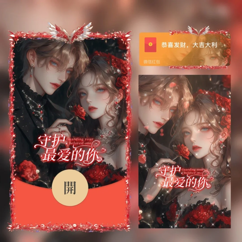 [微信红包封面情侣系列] 守护最爱的你