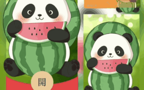 [萌宠系列] 熊猫大西瓜/bai