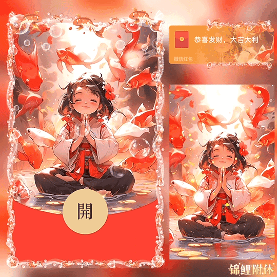 [暴富系列] 锦鲤附体/新版动态/bz