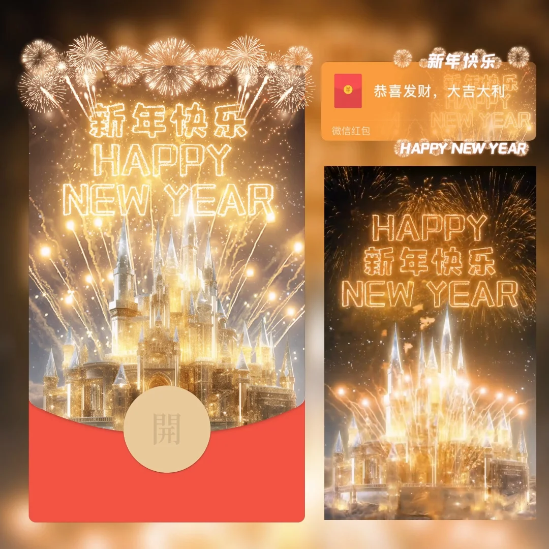 [烟花系列] 2024新年快乐烟花/LM