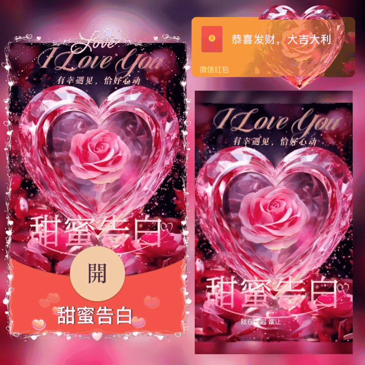 [爱情系列] 甜蜜告白/新版动态