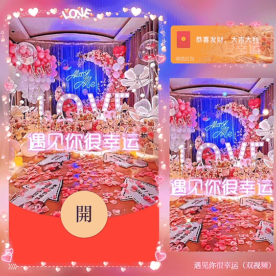 [爱情系列] 遇见你很幸运 (双视频）/bz