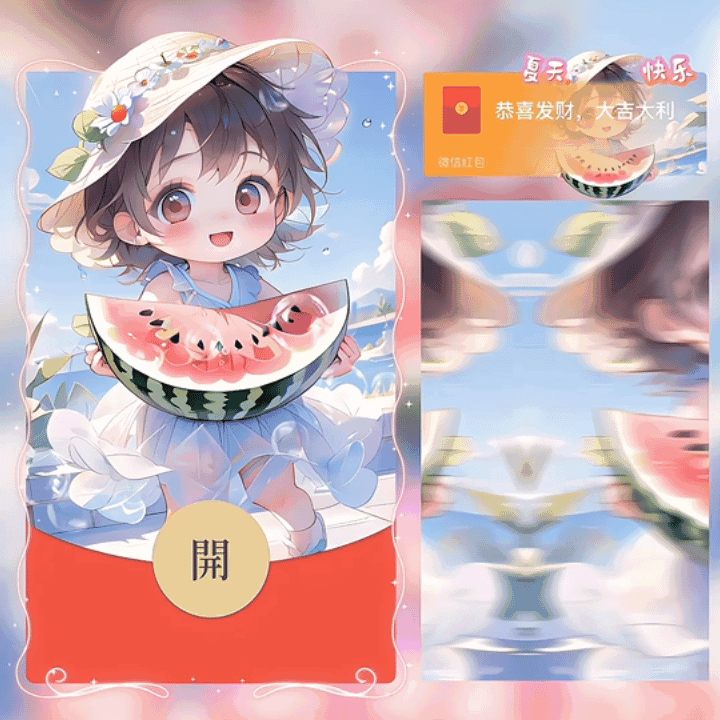[动态系列] 公主，夏天快乐/西瓜/yc