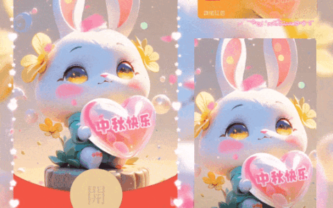 [中秋系列] 月兔中秋祝福/新版动态/ff